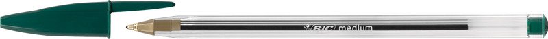 Bic Kugelschreiber Cristal medium grün Pic1