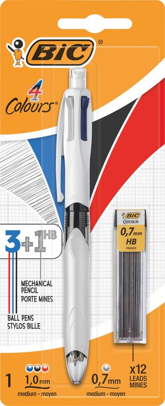 Bic Multifunktionsschreiber 4 Colours 3+1 HB Pic1