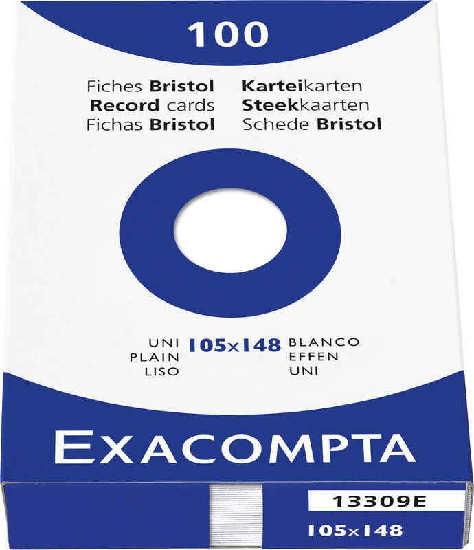 Exacompta Karteikarten A6 blanko Pic2
