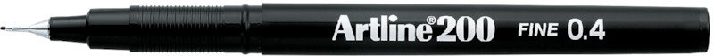 Artline Faserschreiber 200 Fine 0.4 mm schwarz Pic1