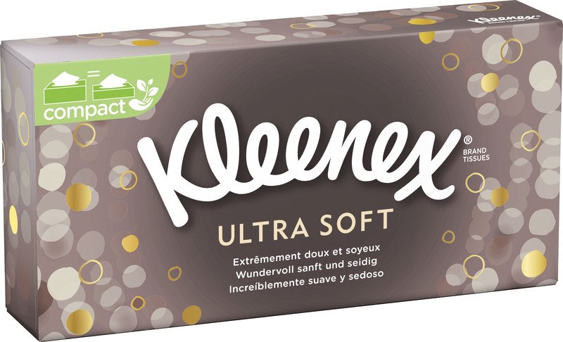 Kleenex Kosmetiktücher Ultrasoft weiss 3-lagig à 80 Tücher Pic1