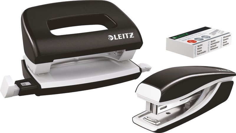 Leitz Locher & Heftgerät Mini WOW 5561 1mm Pic1