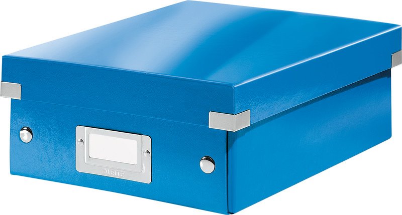 Leitz Organisationsbox S metallic blau Pic1