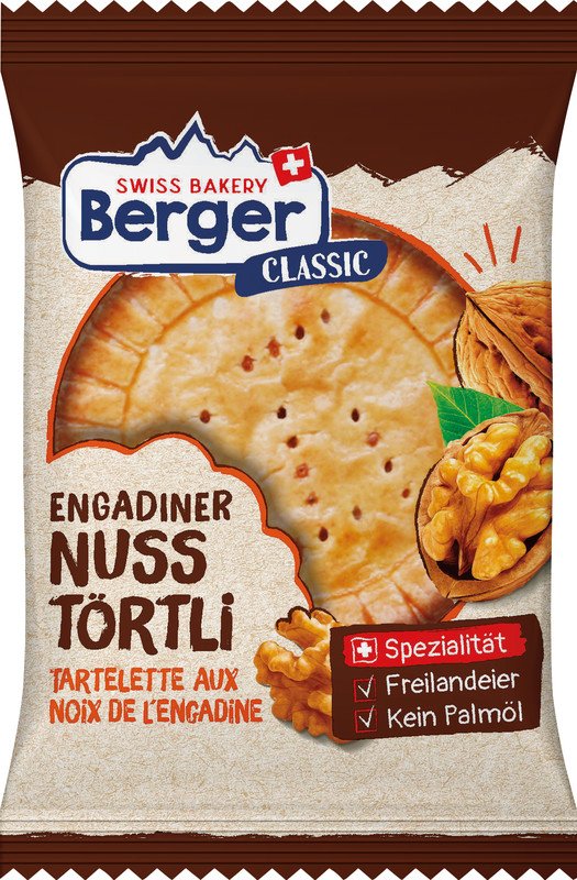 Berger Engadiner Nusstörtli 74g Pic1