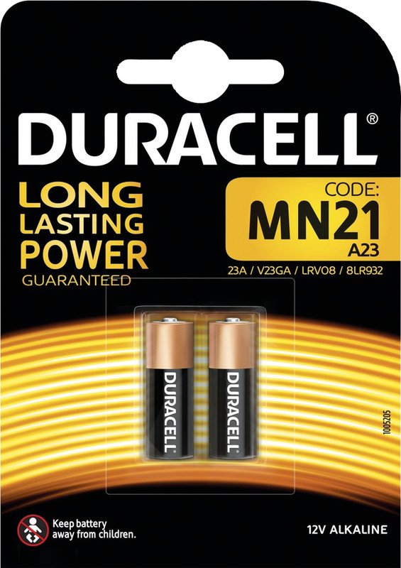 Duracell Batterien Security MN21 12V à 2 Pic1