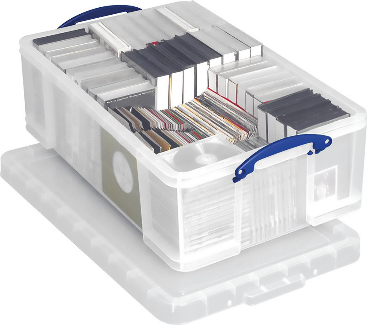 Really Useful Box Ordnungsbox 50l transparent Pic1