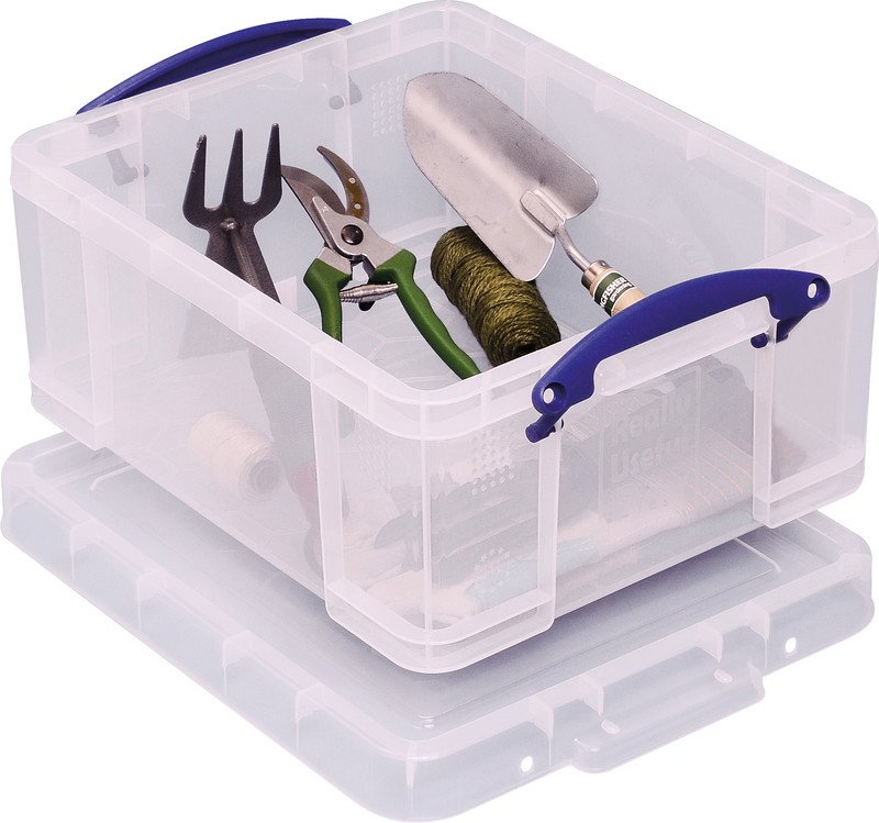Really Useful Box Ordnungsbox 21l transparent Pic2