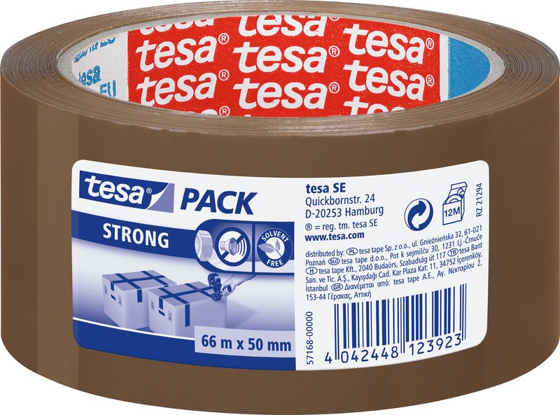 Tesa Ruban d'emballage PP strong 50mmx66m Pic1