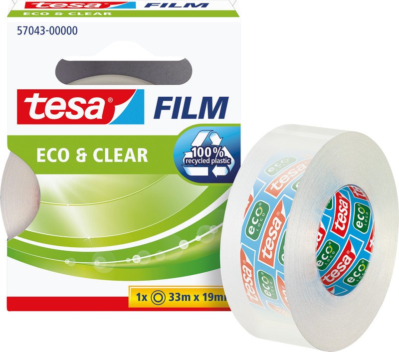 Tesa Ersatzrolle PP eco&clear 19mmx33m Pic1