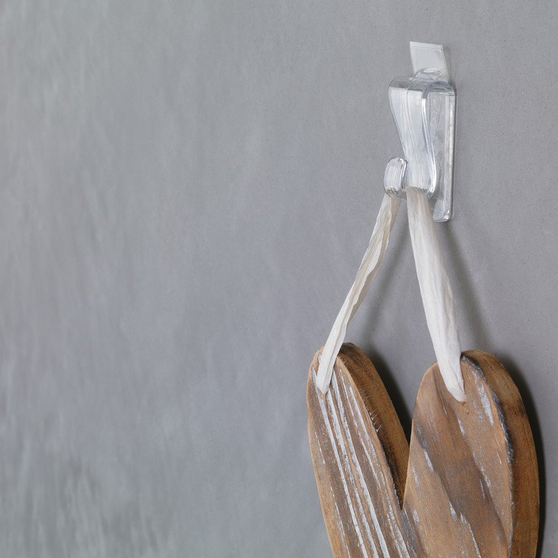 Tesa Powerstrips Transparent Deko Haken Large 1kg Pic3