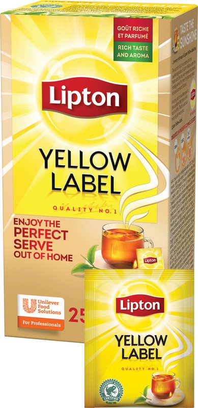 Lipton Teebeutel Yellow Label Schwarztee Pic1