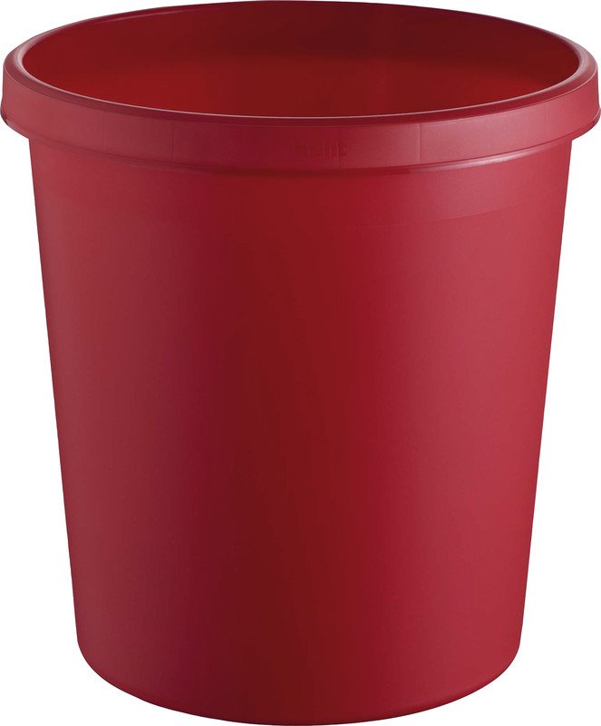 Helit corbeille à papier PP 18 litres Pic1