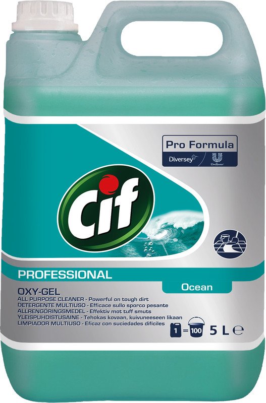 Cif Pro Formula Allzweckreiniger Oxy Gel Ocean Professional Pic1