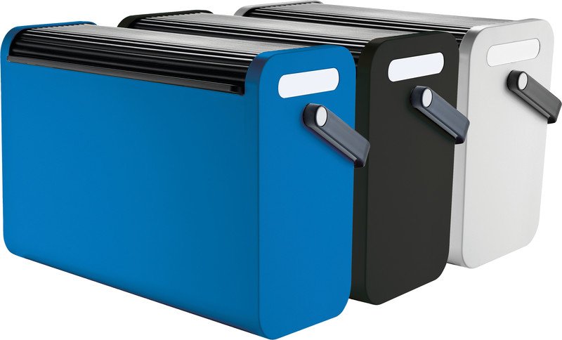 Helit Mobilbox H6110193 schwarz/blau Pic5