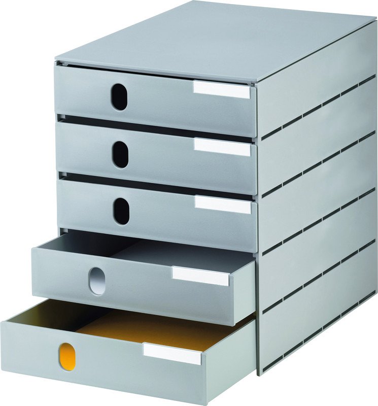 Styroval Oeko Schubladenelement 5 Schubladen geschlossen Pic1