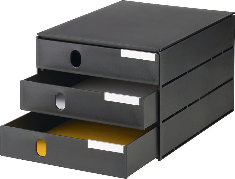 Styroval Oeko Schubladenelement 3 Schubladen geschlossen Pic1