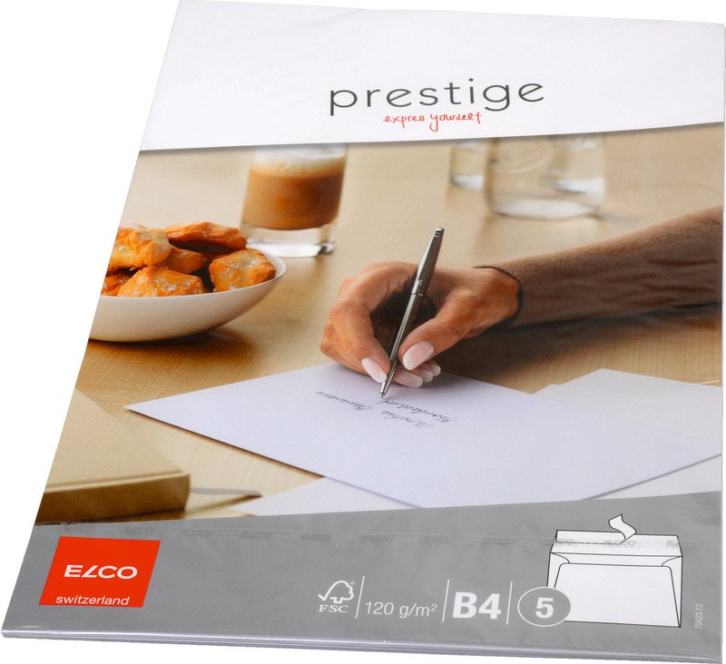 Elco Couvert Prestige B4 120gr ohne Fenster à 5 Pic3