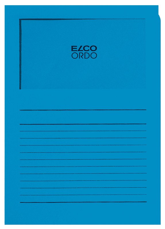Elco Sichthüllen Ordo Classico A4 mit Druck 120gr à 10 Pic2