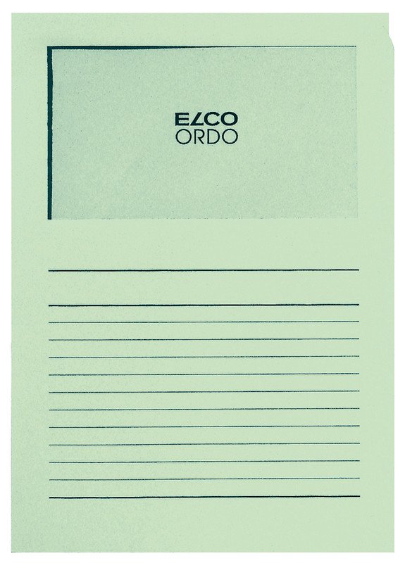 Elco Sichthüllen Ordo Classico A4 mit Druck 120gr à 10 Pic2