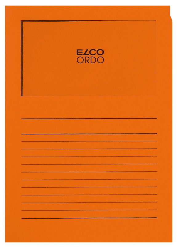 Elco Sichthüllen Ordo Classico A4 mit Druck 120gr à 10 Pic2