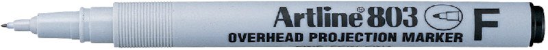 Artline OHP Marker 803 F schwarz Pic1