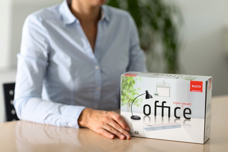 Elco enveloppes Office Optifix C5 100gr sans fenêtre à 100 Pic6