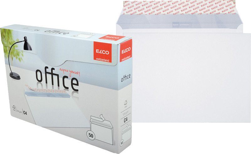 Elco Couvert Office Optifix C4 120gr ohne Fenster à 50 Pic1