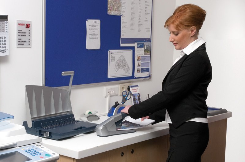 Leitz Blockheftmaschine 5551 8mm Pic6