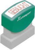 X-Stamper Gebucht rouge