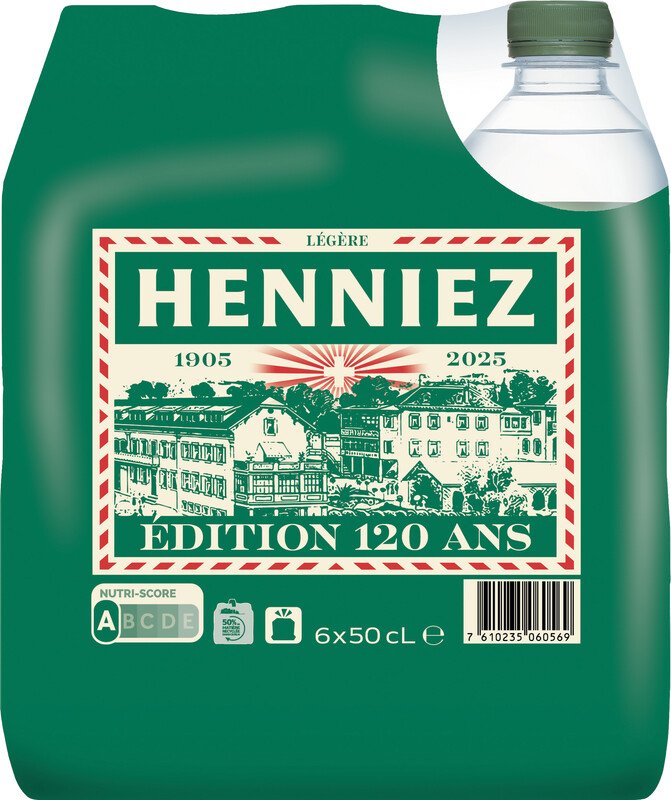 Henniez Mineralwasser grün wenig Kohlensäure 5dl Pic2