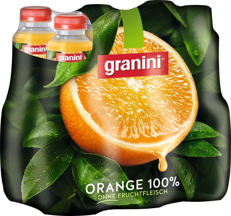 Granini Orange 100%  1 Liter Pet Pic2