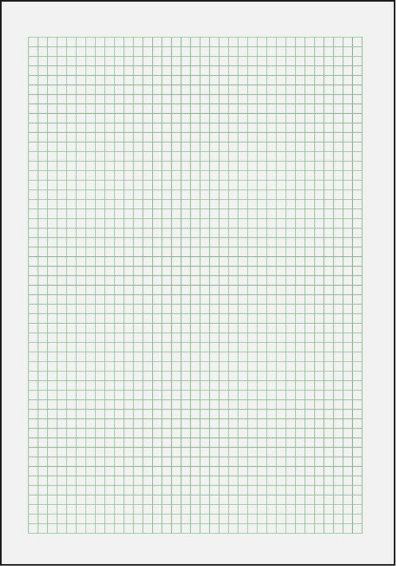 Schulheft A4 90gr 5mm kariert mit Rand à 20 Blatt Pic2