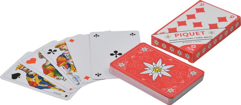 AGM Cartes de jeu Opti Edelweiss Pic1