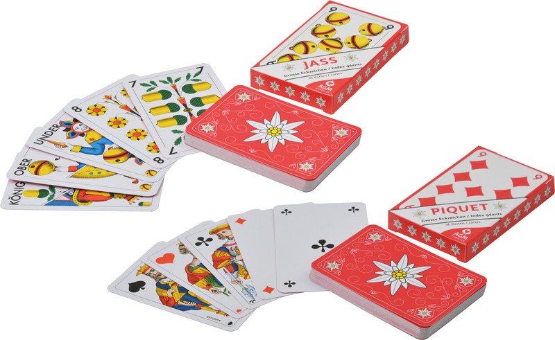 AGM Cartes de jeu Opti Edelweiss Pic3