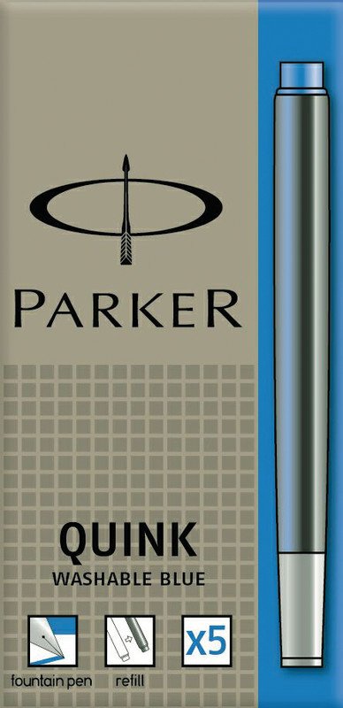 Parker Tintenpatronen Grossraum auswaschbar à 5 Pic1