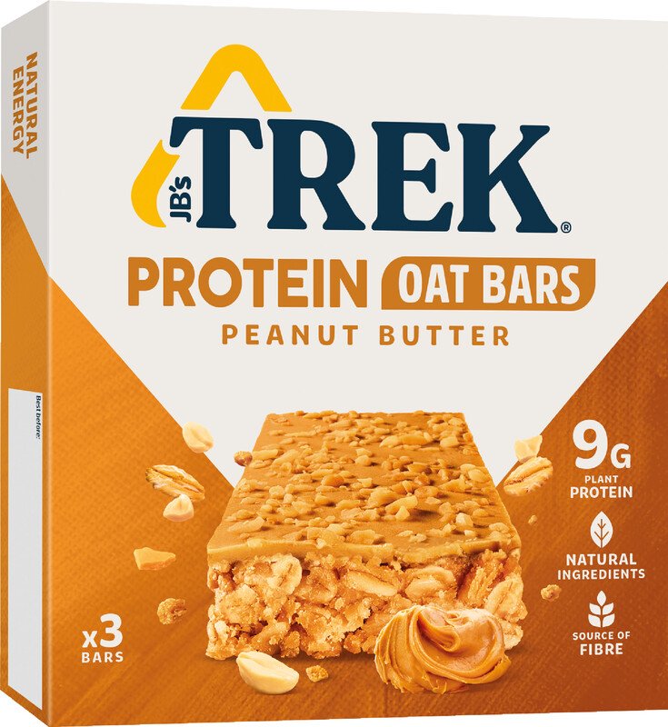 Trek Energieriegel Oat Bars Peanut Butter Pic1