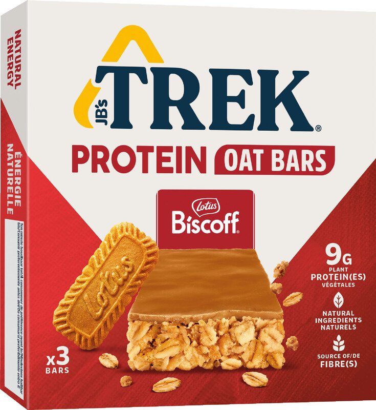 Trek Barre protéinée Oat Bars Biscoff Pic1