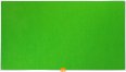 Nobo Tableau en feutre Widescreen 32" vert