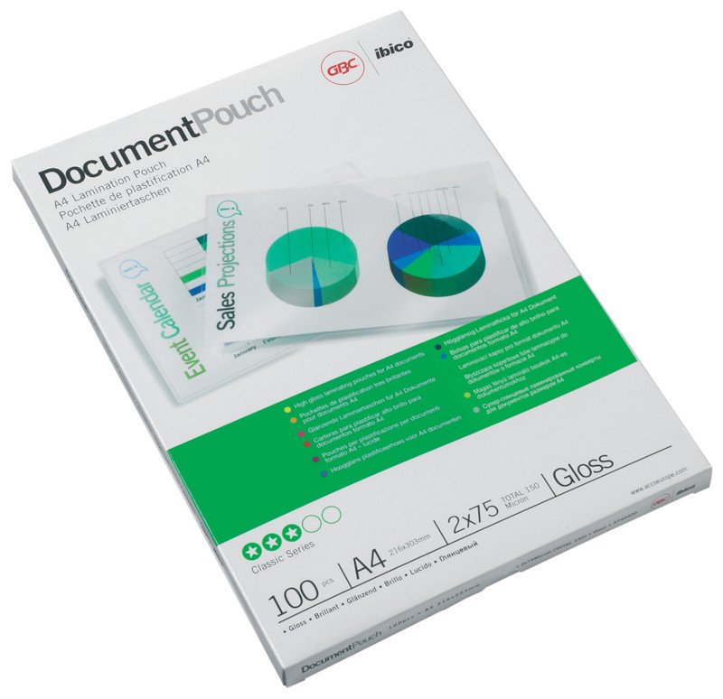 GBC Laminierfolien A4 175 Micron Premium Pic1