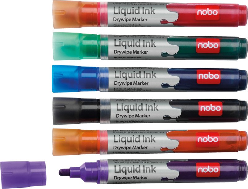 Nobo Liquid InkMarker 3 in 1 Pic1