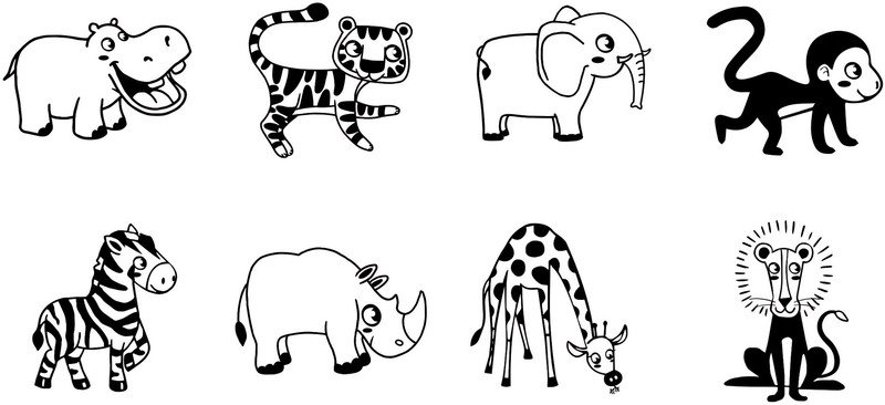 Aladine Kids Stempel Bambino Safari 9tlg Pic3