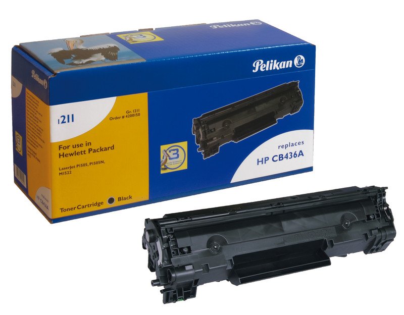 Pelikan Toner CB436A schwarz Pic1