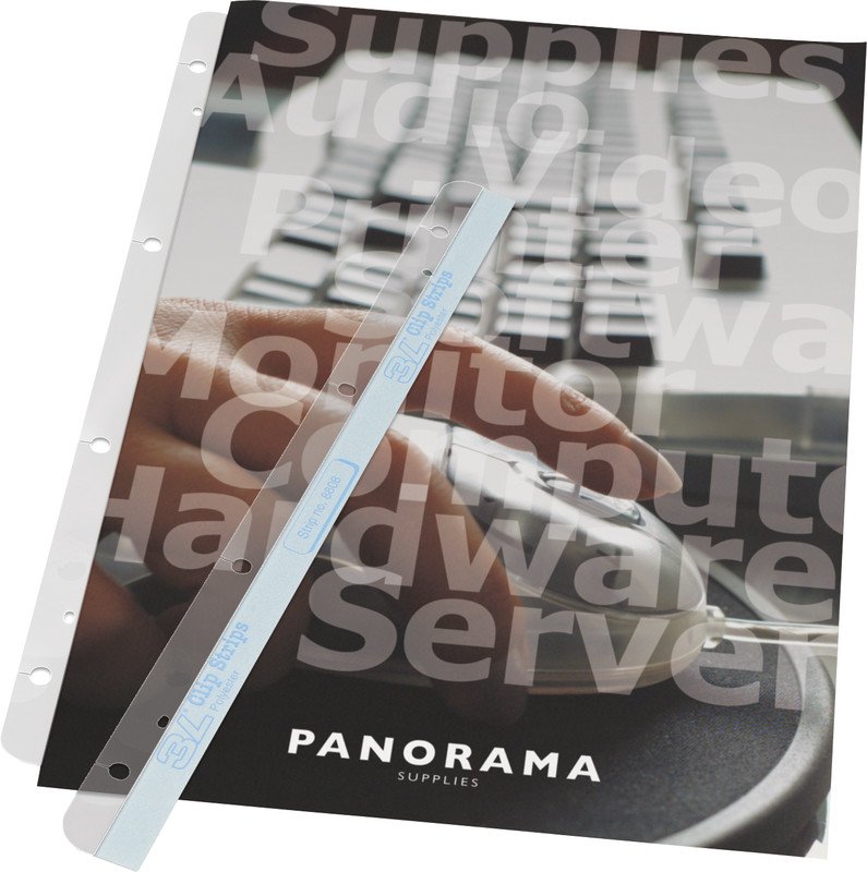 3L Filing Strips 125mm für A5 à 50 Pic1