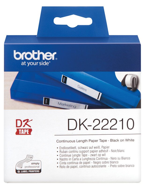 Brother Endlos Etiketten 29mm Pic1