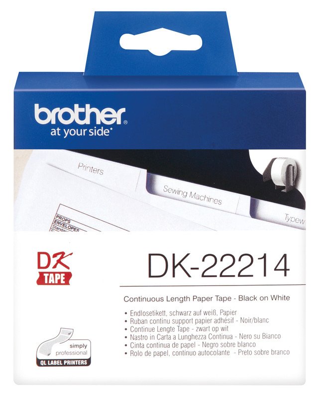 5x Kompatible Premium Etiketten Rollen Für Brother DK22243 Endlos