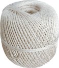 Bächi-Cord Ficelle d'emballage blanche 60m/140g