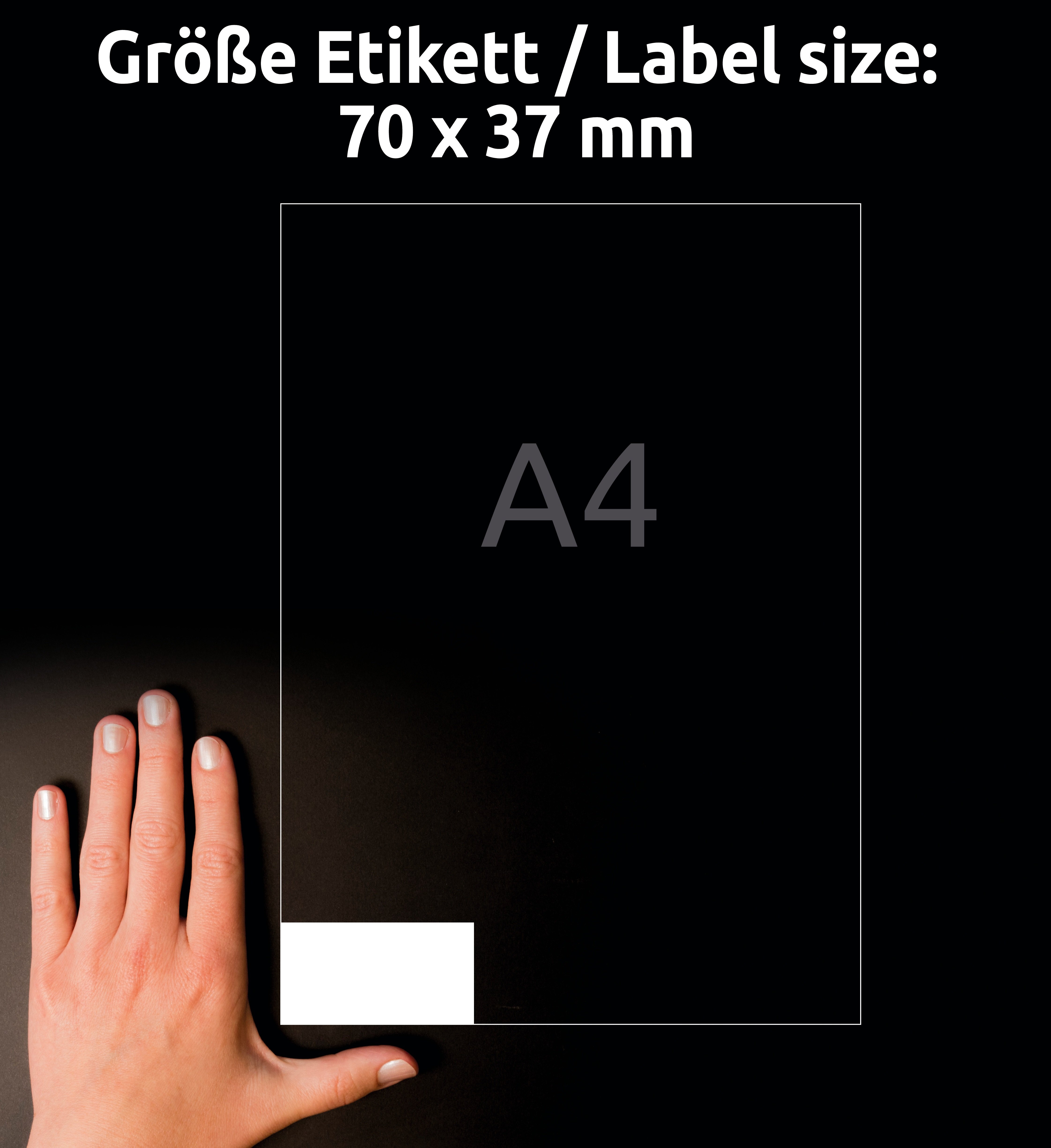 Avery Zweckform étiquettes 70x37mm à 100 Pic2