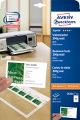 Avery Zweckform cartes de visite IKL 85x54mm 200gr à 250