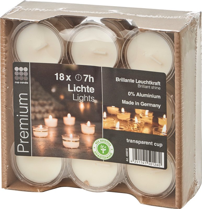 Balthasar Teelichter Premium Cup Candle Pic1