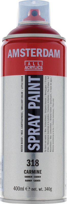 Amsterdam Farbspray 400ml karminrot Pic1